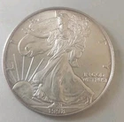 1998 Silver Eagle .9999 Silver #1