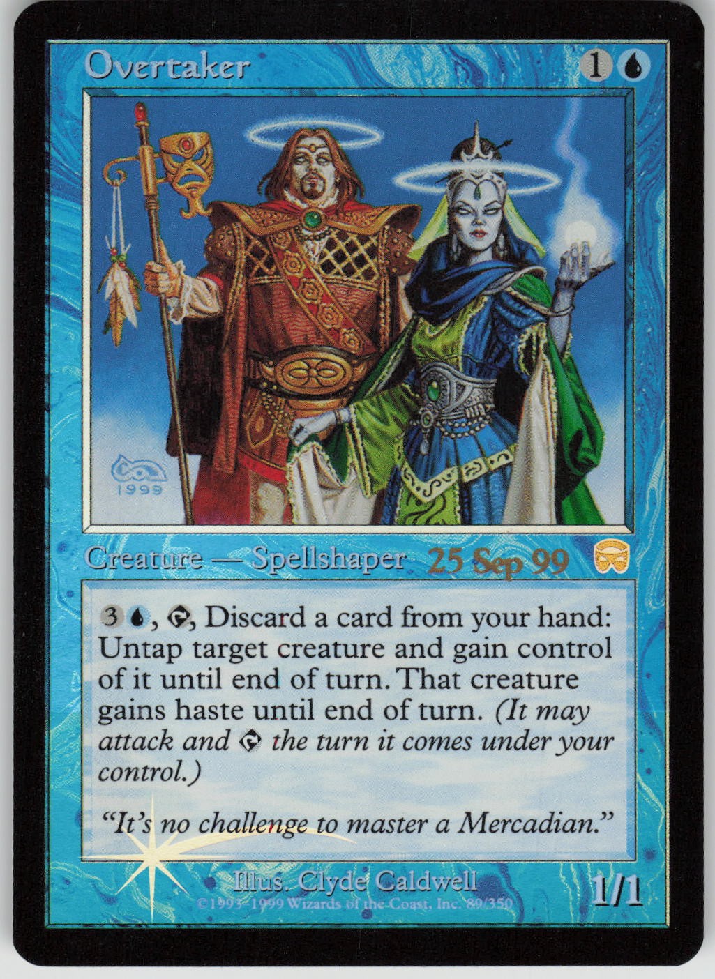 MTG Overtaker Foil NM Prerelease Cards Magic 89
