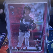 Topps 2019 Opening Day Michael Kopech Rookie Red Foil #131 White Sox Card
