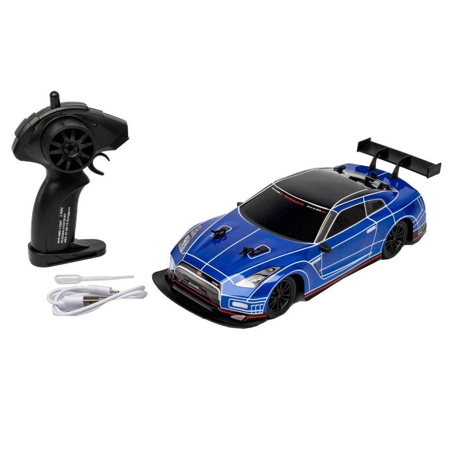 Hyper RC Nissan GTR Rechargeable Car with LED/Vapor Effects 1:16 Scale 🆕 - Image 2 of 4