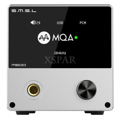 SMSL M500 Headphone Amplifier DSD DAC Decoder For MQA ES9038PRO XU216   xr *yt