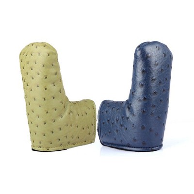 Golf-Putter-Abdeckung, Golf-Mallet-Putter-Kopfbedeckung, stilvolles tragbares
