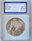 1879-P   IGS MS-65   Brilliant White  Morgan Silver Dollar. #201 New Lower Price