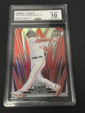 Daniel Cuvet 2024 Leaf Rookie 1/1 PROOFs CCG 10 Rookie