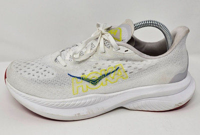 Hoka One One Mach 6 Men's 8 D Running Athletic Sneakers White Nimbus Cloud