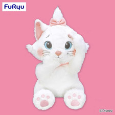 Japan Disney The Arist cats Cat Day Marie Fluffy White cat plush doll furyu