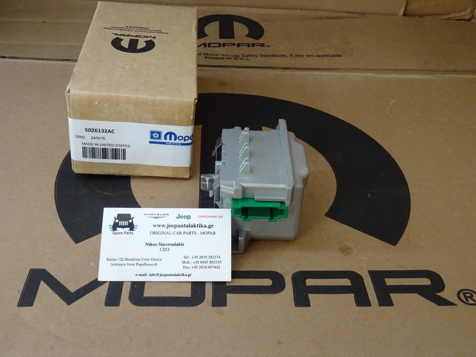 Steering Column Module Jeep Grand Cherokee WH 08-10 5026132AC LHD! New OEM Mopar - Image 3 of 4