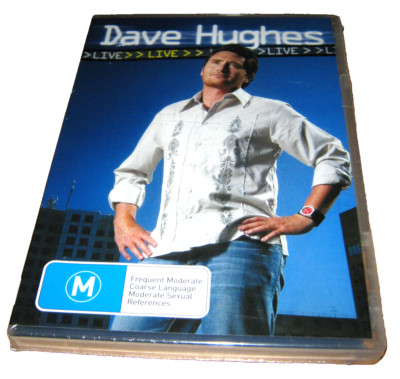 Dave Hughes - Live - New Sealed DVD - R4