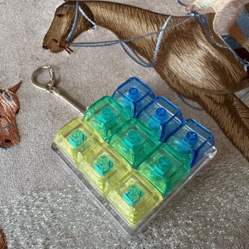 Keys Button Finger Keyboard Cap DIY Keyboard Clicker Toy New Pinch Toy Adult - Picture 11 of 16