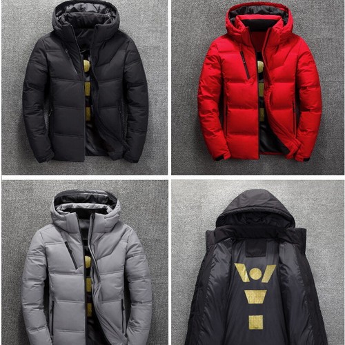 Men Winter Warm Duck Down Jacket Ski 