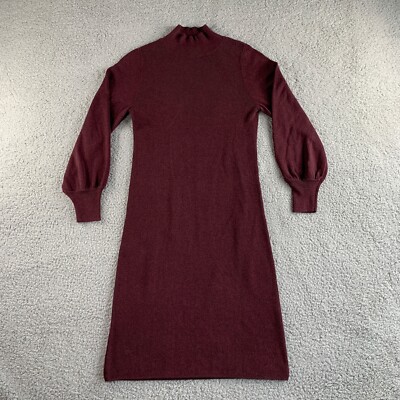 knee length dresses for ladies Chester Sweater Dress ~ Holly Red Knit – Show Me Your Mumu main image 1