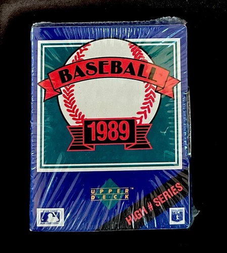 1989 Upper Deck Baseball Cards High Number Series Box Factory Sealed 701-800 GA
