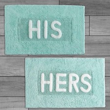Jean Pierre Cotton 2piece Bath Rug Set Soft Cotton Bath Mat Bathroom Decor Water