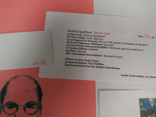 MELTED MAILBOX SERIES ONE box set ARIEL PINK witchhunt suite LP + ART 262/700 - Picture 12 of 12