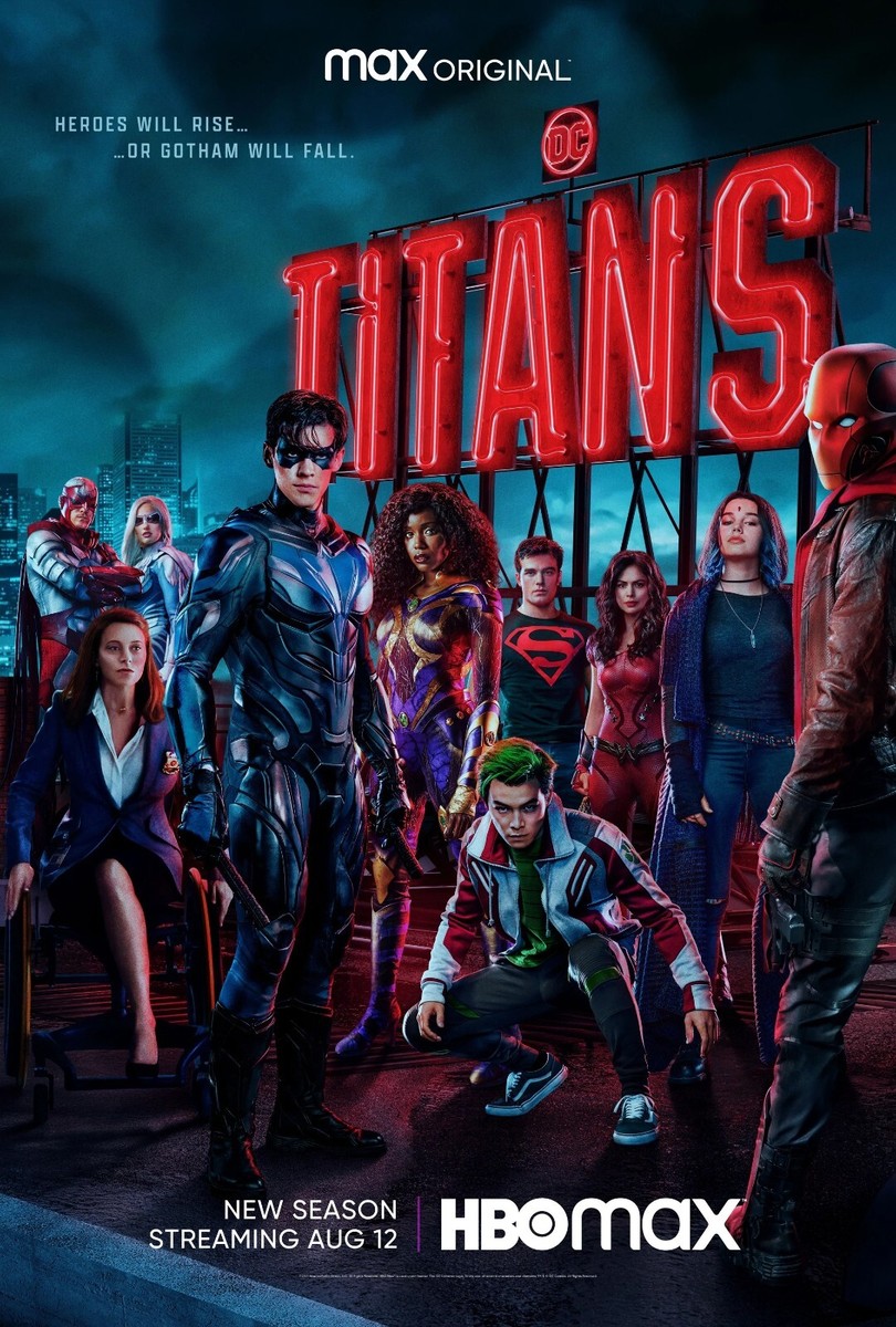 DC's Titans TV Series Poster Season 2021 11x17 NEW USA