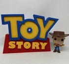 3D Printed Disney Pixar TOY STORY LRG Sign for your Funko Pops and collectibles