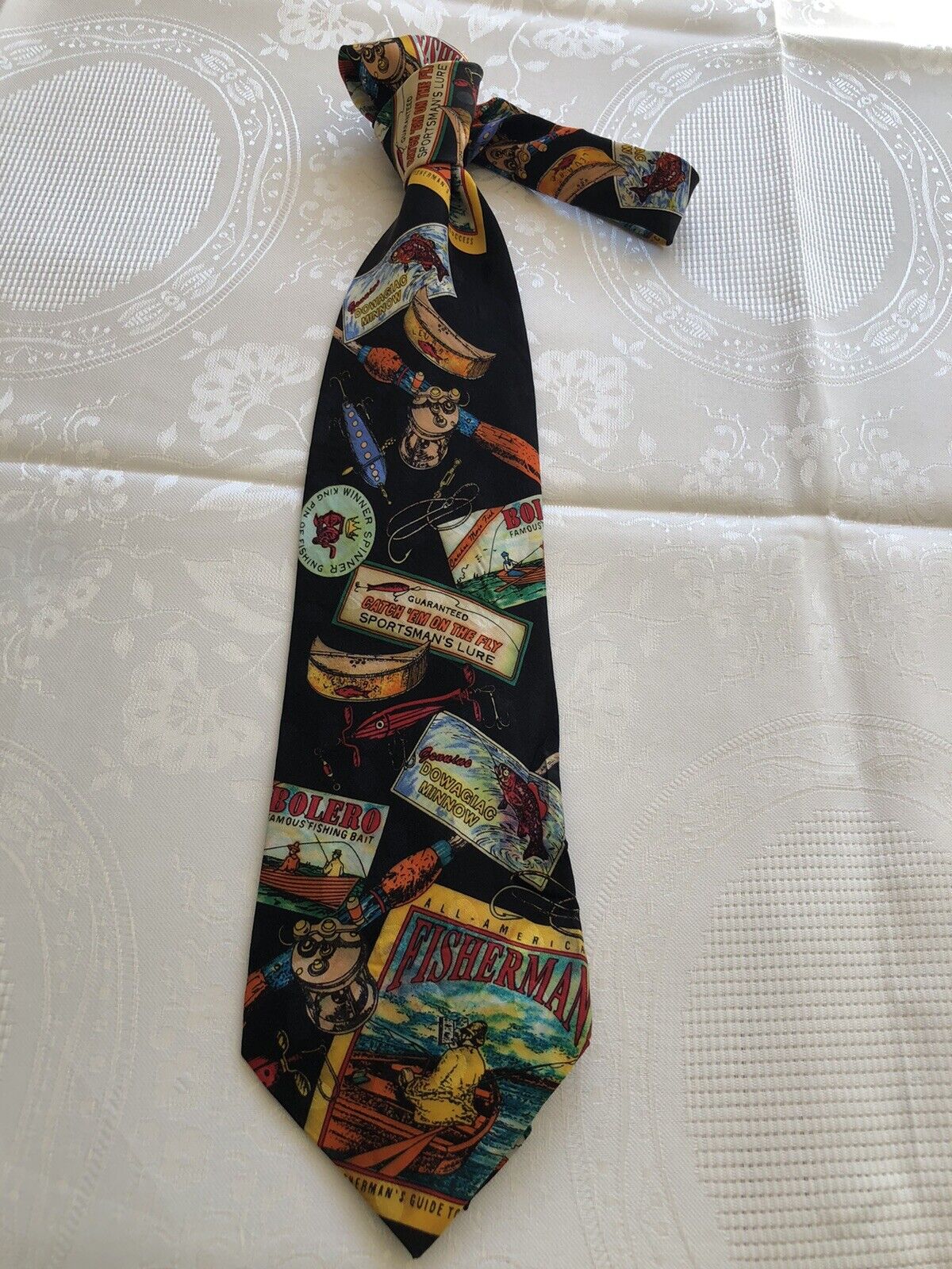 Addiction Novelty Hand Made Multicolored Neck-Tie… - image 1