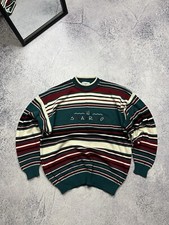 Vintage 90  s Y2K The Sweater Shop Coloured Knitted Sweater Made In UK Men  s Sz S