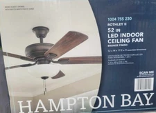 Rothley II 52 Inch LED Bronze Ceiling Fan Replacement Parts