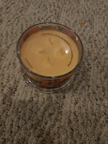 NEW HOMEWORX BY SLATKIN & CO HIBISCUS FLOWER CANDLE 4-Wick 18oz - 第 3/3 張圖片