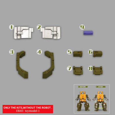 For Studio Series SS86 Brown Filler Upgrade Kit Filling Parts Accessories