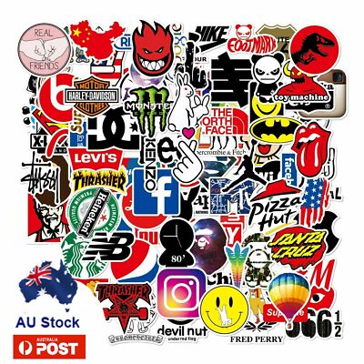 Details about &nbsp;100 Horror Bomb Sticker Vinyl Decals Kids Skateboard Laptop Luggage Car stickers