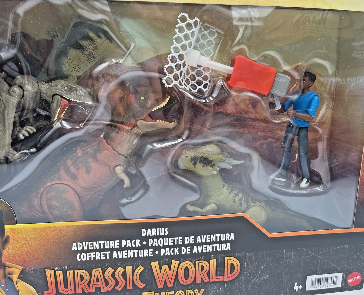 Jurassic World Chaos Theory Darius Adventure Pack Set 2024 Camp