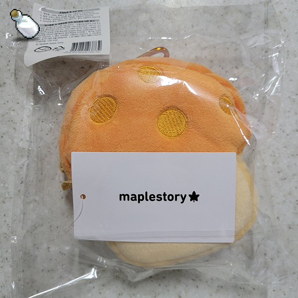 MapleStory Plush KeyChain KeyRing Pouch OrangeMushroom BTS Jimin