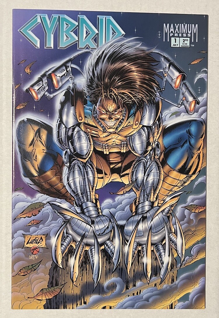 Cybrid 1 1995 Maximum Press Comic Book We Combine Shipping eBay
