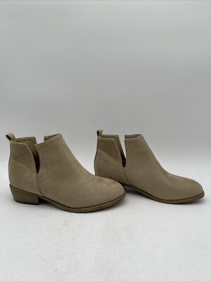 Journee Collection Women's Rimi Bootie Tan Size 7.5