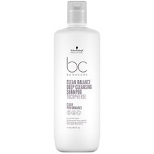 Image of Schwarzkopf BC Bonacure Clean Balance Deep Cleansing  Shampoo 1000ml