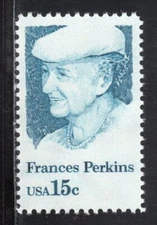 1821 * FRANCES PERKINS *   U.S. Postage Stamp MNH
