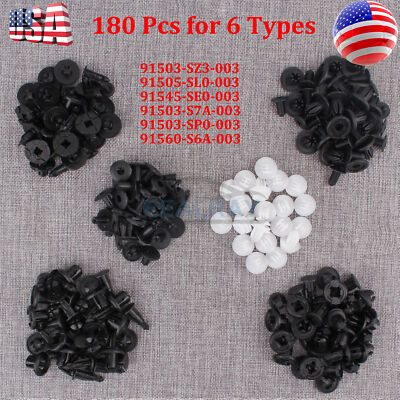 30pcs Fit Honda 91560SP0003,91560S7A003 Trim Panel Retainer | eBay