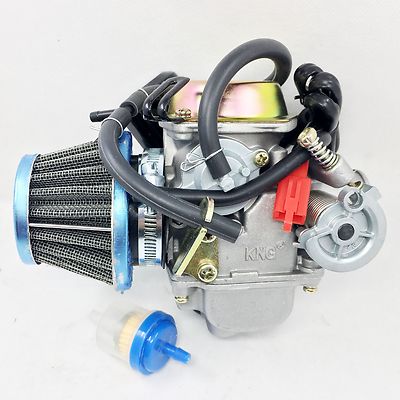 PERFORMANCE CARBURETOR W/ FILTER MANCO HELIX CARBIDE ZIRCON 150CC GO KART  CARB - Main Image