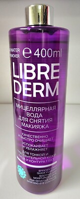 Librederm Micellar Ware Makeup Remover 400ml~new~