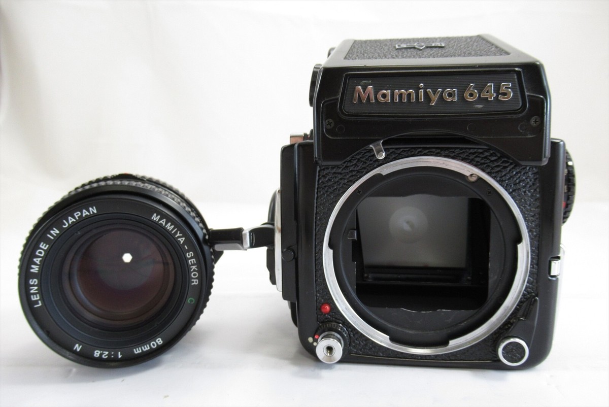 EXC+++!!】Mamiya M645 1000S Film Camera w/ sekor C 80mm f/2.8 N