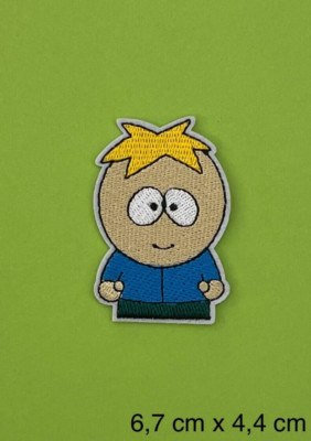 Bügelbild, Patch, Aufnäher,  Aufbügler, Flicken für SOUTH PARK*/BUTTERS* Fans
