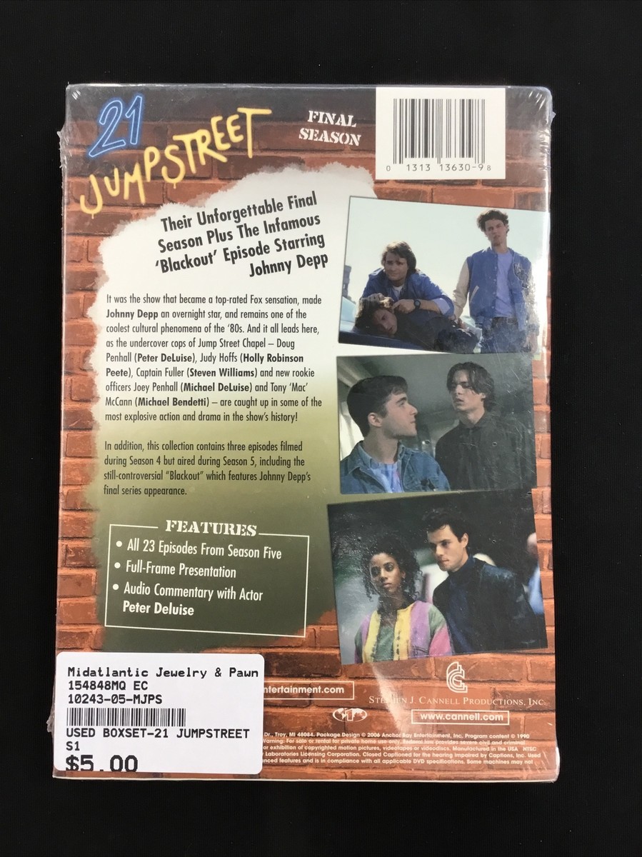 (未使用･未開封品)21 Jump Street: Season 5 [DVD] 21 Jump Street Complete Fifth Season 5 DVD BRAND NEW SEALED