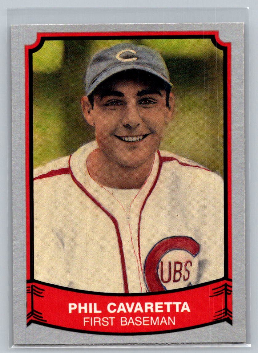 1989 Pacific Legends II 131 Phil Cavarretta Chicago Cubs Baseball Card
