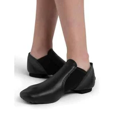 Capezio Infants(Toddler)  Child Black E-Series Jazz Slip On, Size 7 Months