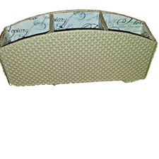 Desk Organizer 3 Compartment Multifunctional faux leather