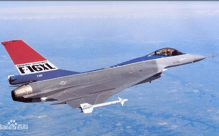 S14 1/144 US Air Force F16XL Fighter F-16XL XL-1 Prototype 75-0749