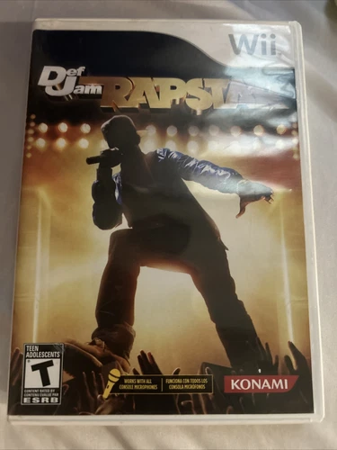 Nintendo Wii : Def Jam Rapstar Video Game..