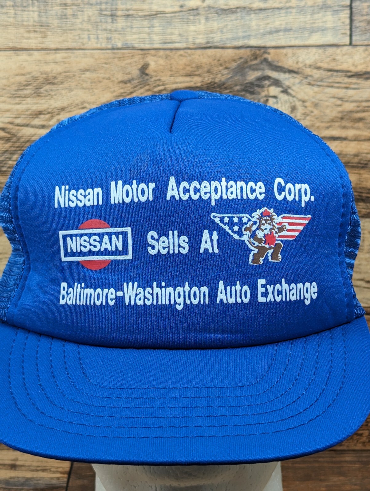 Vintage Nissan Motor Acceptance Corp. Mesh Snapback T… Gem