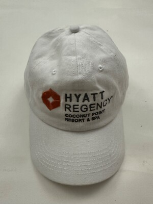 Hyatt Regency resort Embroidered Graphic white Baseball Cap 