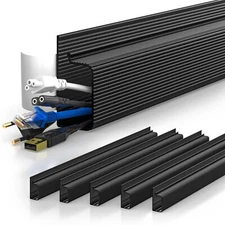 6x15.7in Under Desk Cable Managementcable Management Under Deskeasy Install Self