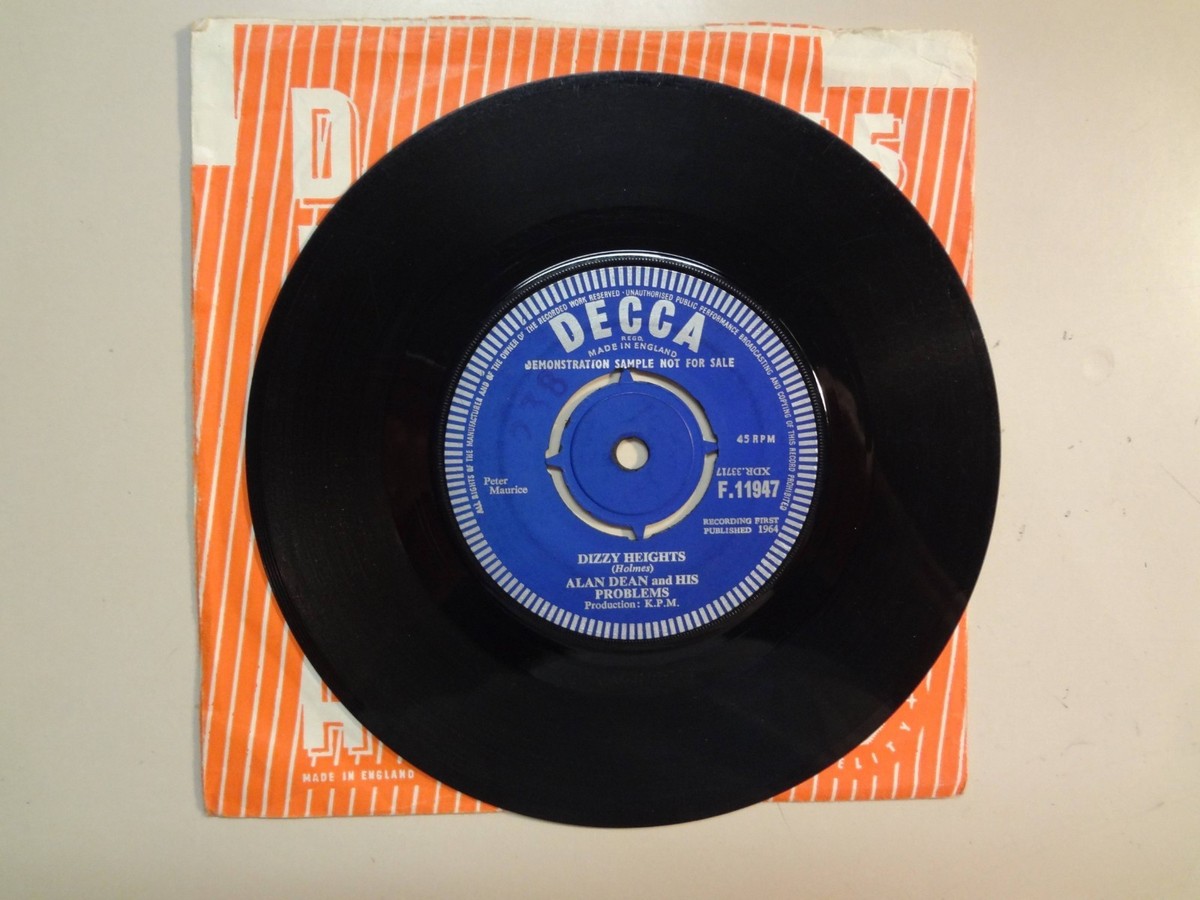 The Junction - Time For Thinking 7インチ ALAN DEAN & HIS PROBLEMS:The Time It Takes-Dizzy-U.K. 7