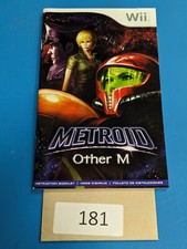 Metroid Other M - Nintendo Wii - Manual Only  NO GAME 