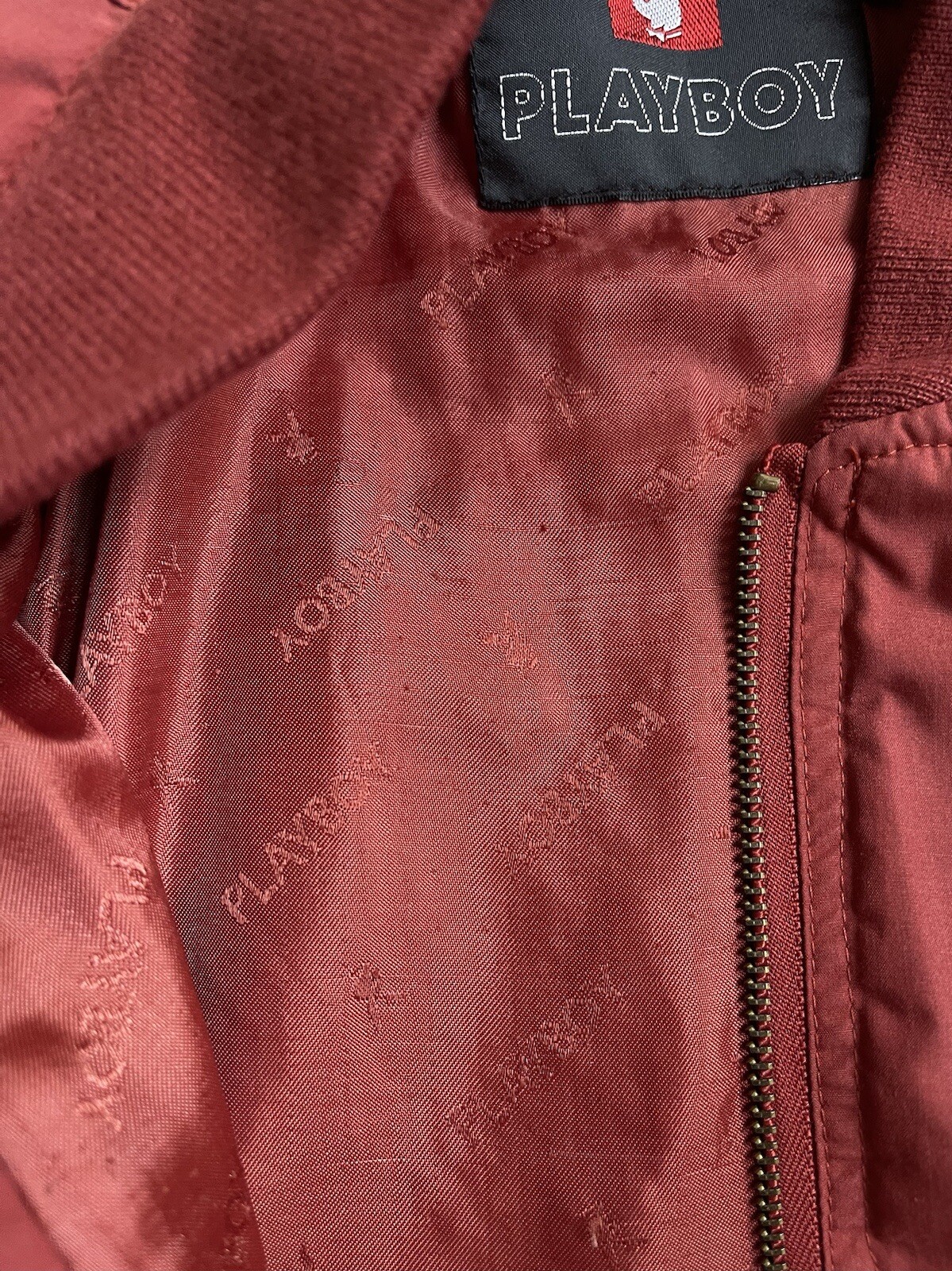 Playboy Bomber Jacket Red - image 4