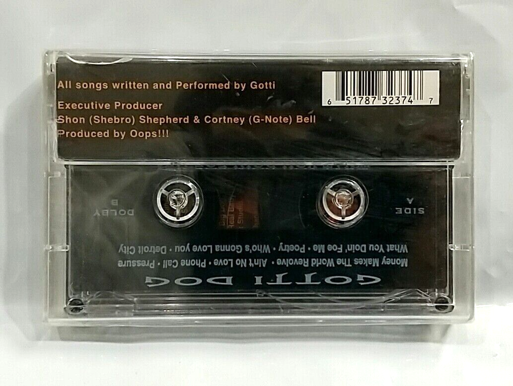 洋楽 GOTTI DOG WHAT YOU DOIN FOE ME? Cass) Gotti Dog – What You Doin Foe Me?, Brand New, US OG, SBR-GD